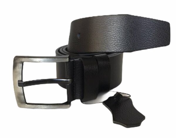 %100 hakiki lüks deri 3'lü spor kemer seti, 4.5 cm - Görsel 2