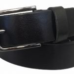 %100 hakiki tek parça deri kumaş kemeri 3.5 cm