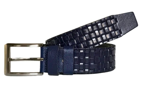 Hakiki Deri 3'lü Set 4 cm Kemer Siyah, Lacivert, Kahverengi - Görsel 6