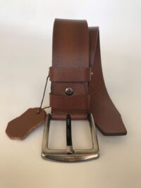 %100 hakiki lüks deri taba kot Kemeri 4.5 cm - Görsel 3