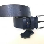 %100 hakiki lüks deri lacivert kot Kemeri 4.5 cm