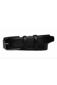 %100 Hakiki Kaliteli Deri, Siyah Klasik, Kumaş Pantolon Kemeri 3.5 cm - Görsel 3