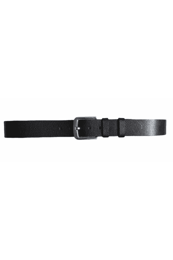 %100 Hakiki Kaliteli Deri, Siyah 4.5 cm Tek Parça Kot, Spor Kemer - Görsel 5