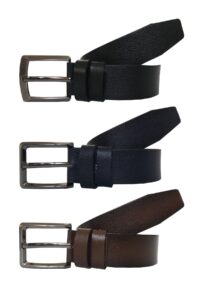 Hakiki Deri 3'lü Süper Set 4 cm Kemer