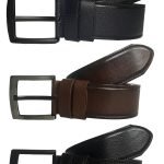 Hakiki Deri 3'lü Süper Set 4.5 cm Kemer