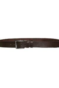 Hakiki Deri 3'lü Set Kot, Spor Kemer 4,5 cm Siyah, Kahverengi, Taba - Görsel 5