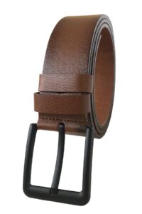 %100 Hakiki Kaliteli Deri 4.5 cm Taba Kot, Spor Kemer - Görsel 3