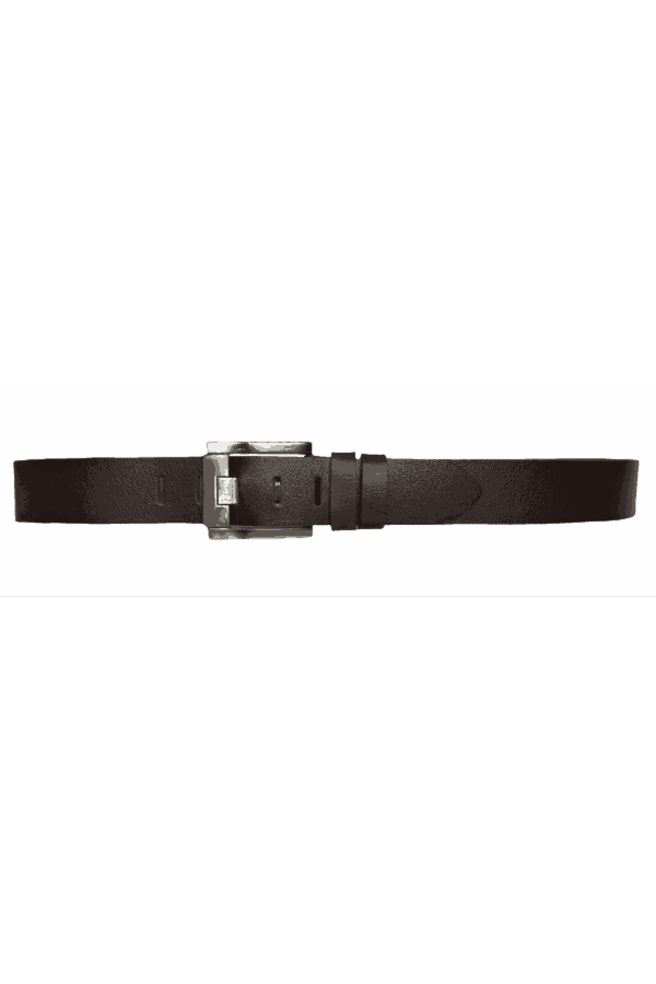%100 Hakiki Deri 2'li Geniş Dilli Set Siyah, Kahverengi 4.5 cm Kot, Spor Kemer - Görsel 5