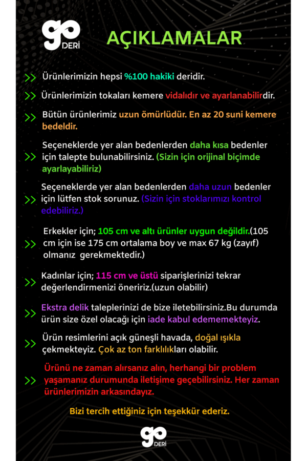 %100 Hakiki Deri Gold Tokalı Koyu Kahverengi İnce Kadın Kemeri, 3cm - Görsel 6