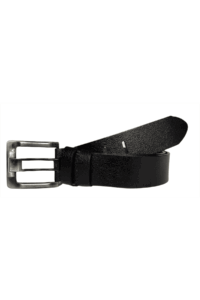 %100 Hakiki Deri 3'lü Geniş Dilli Set Siyah, Lacivert, Tosado 4.5 cm Kot, Spor Kemer - Görsel 2
