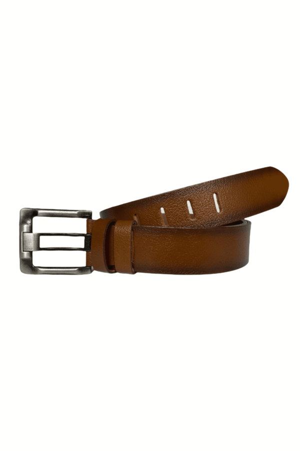 %100 Hakiki Deri 3'lü Geniş Dilli Set Siyah, Lacivert, Tosado 4.5 cm Kot, Spor Kemer - Görsel 6