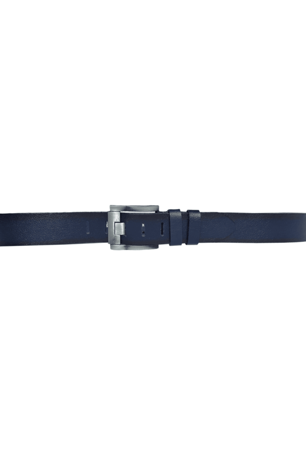 %100 Hakiki Deri 3'lü Geniş Dilli Set Siyah, Lacivert, Kahve 4.5 cm Kot, Spor Kemer - Görsel 5
