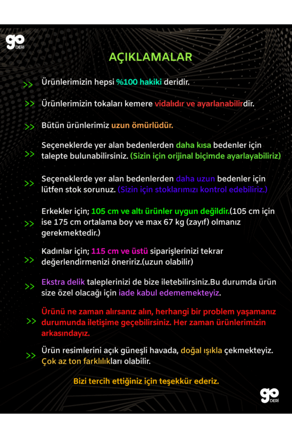 %100 Hakiki Deri, Efsane Bakır Rengi Tokalı, Siyah Kadın Kot Kemeri 4 cm - Görsel 3