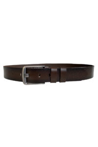 %100 Hakiki Deri, Efsane Füme Geniş Dilli, Koyu Kahverengi Kemer 4 cm - Görsel 6
