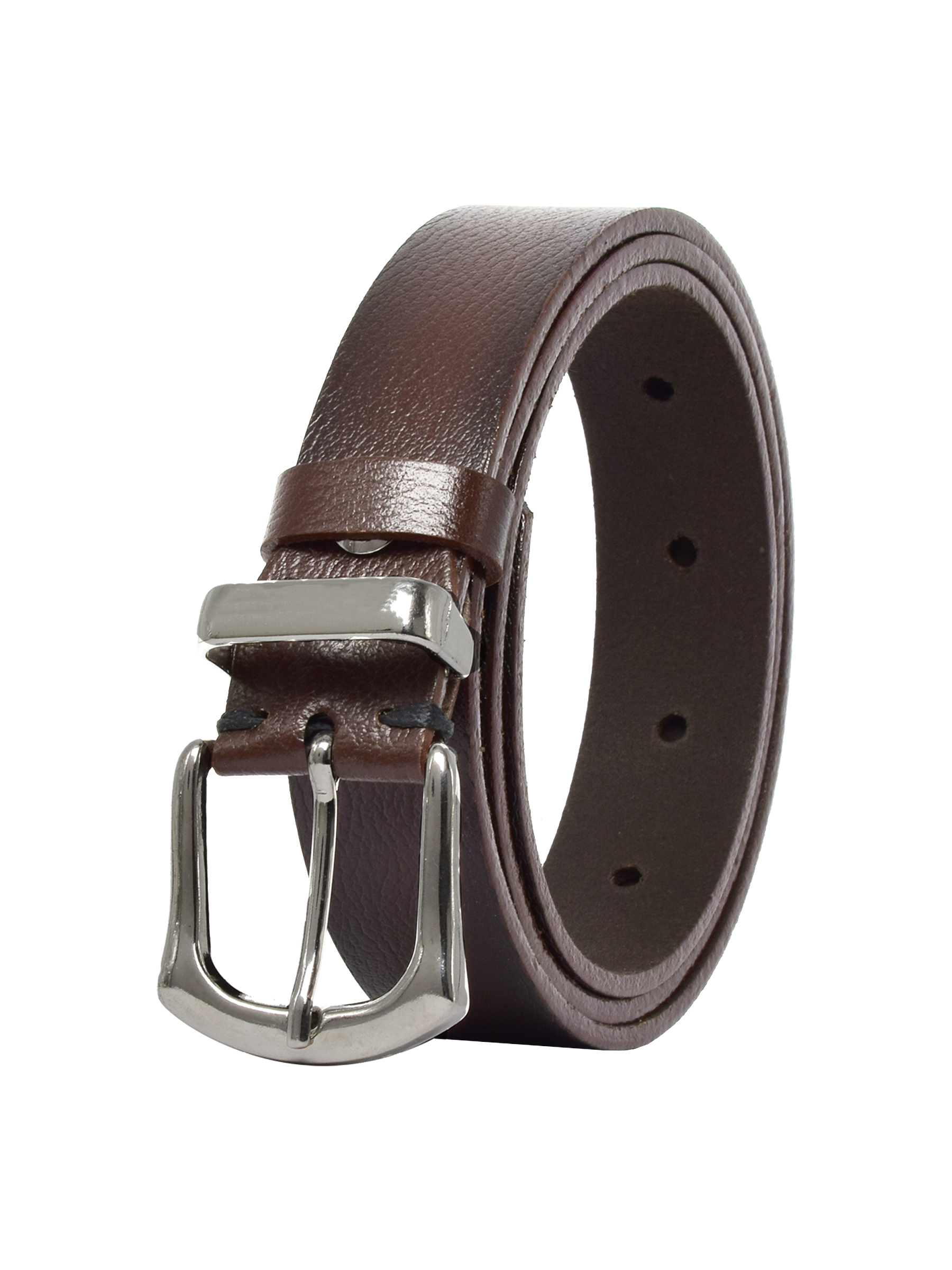3cm-KD-41-gumus.Tk_.-KOKA-1.jpg %100 Hakiki Deri Gümüş Tokalı, Metal Köprülü Koyu Kahverengi Kadın Kemeri, 3 cm - Görsel 1