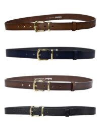 %100 Hakiki Deri Gold Tokalı, Metal Köprülü 4'lü Set Kadın Kemeri, 3 cm - Görsel 7
