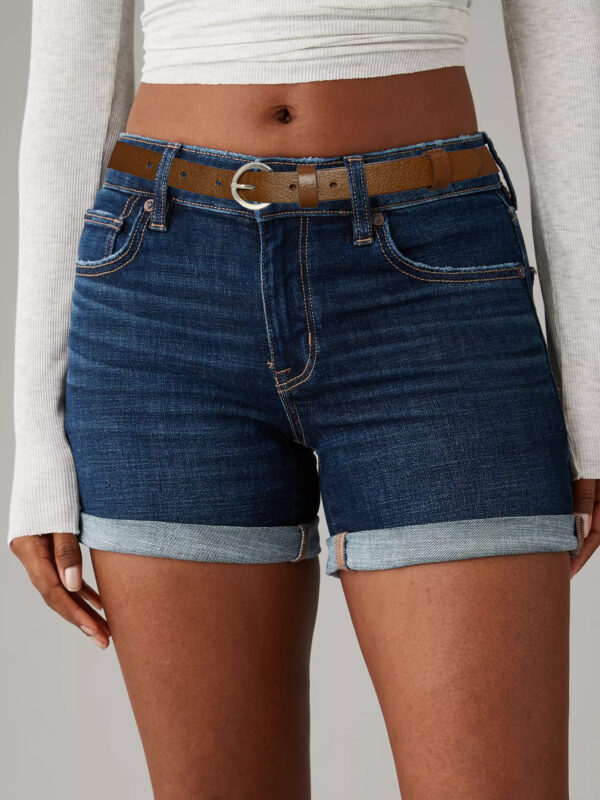 %100 Hakiki Deri, Gümüş Tokalı İnce 2 cm Açık Kahverengi Kadın Kemeri; Elbise, Pantolon Kemeri_kilt - Görsel 6