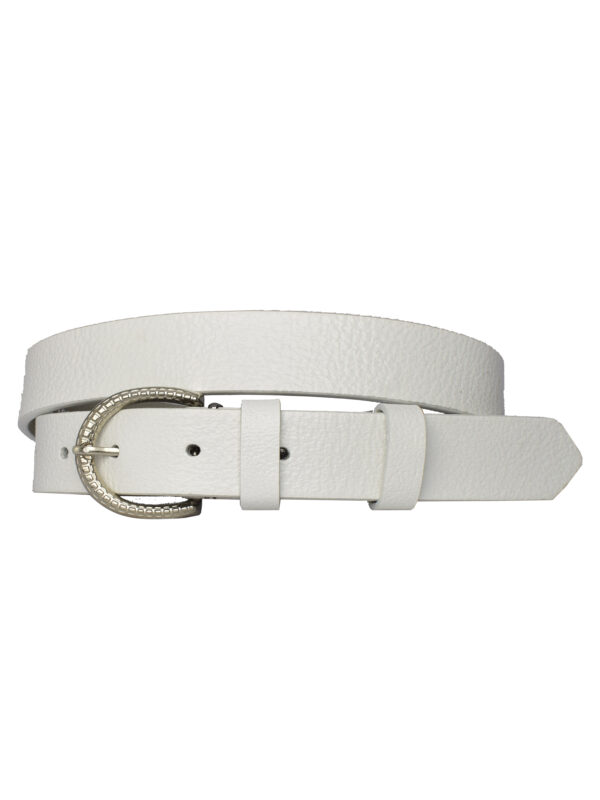 %100 Hakiki Deri Süt Beyaz Ince Kadın Kemeri, 3 Cm=3cm-kdn-35 - Görsel 6