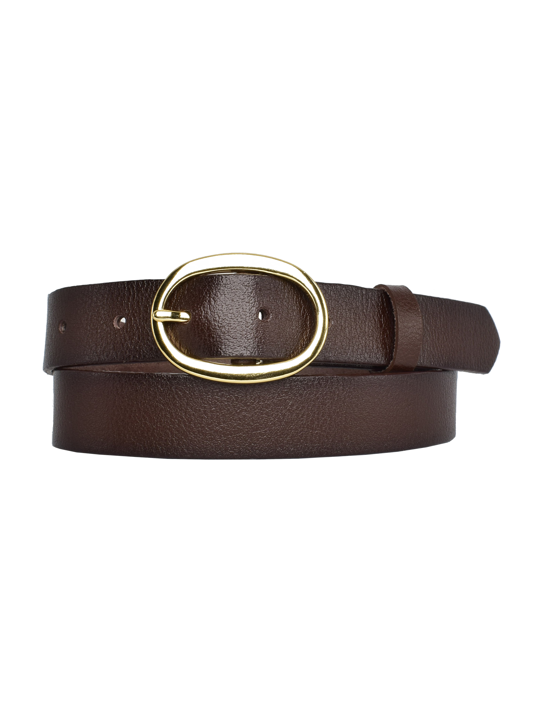 3cm-KDN-36-KoKa-1.jpg %100 Hakiki Deri, Gold Tokalı 3 Cm Koyu Kahverengi Kadın Kemeri; Elbise, Pantolon Kemeri=3cm-kdn-36 - Görsel 1