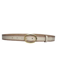 %100 Hakiki Deri, Gold Oval Tokalı 3 Cm Vizon Kadın Kemeri; Elbise, Pantolon Kemeri=3cm-kdn-36 - Görsel 5