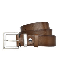 %100 Hakiki Deri, Gümüş Takım Tokalı 3 cm Kahverengi Kadın Kemeri; Elbise, Pantolon Kemeri - Görsel 6
