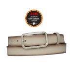 %100 Hakiki Deri, Gümüş Tokalı Vizon 3 cm Kadın Kemeri, Pantolon Kemeri, Şort Kemeri 3cmkdn50