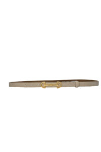 %100 Hakiki Yumuşak Nubuk Deri, 2 cm Açık Gri Kadın Kemeri; Elbise, Pantolon Kemeri D&Dgold - Görsel 6