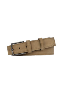 %100 Hakiki Deri 4 Cm Açık Sarı Süet Kemer Kot,Kanvas Uyumlu Süet_Açık.Sarı - Görsel 3