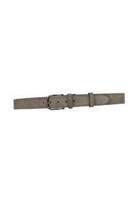 %100 Hakiki Deri 4 Cm Gri Süet Kemer Kot,Kanvas Uyumlu Süet_gri - Görsel 6