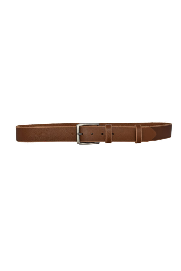 %100 Hakiki Deri, 4 Cm Taba Kemer, Kot, Spor Kemer= kenarsız - Görsel 6