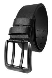 %100 Hakiki Deri, Çift Dilli Siyah 4.5 Cm Tek Parça Kot, Spor Kemer=dk-110 - Görsel 6