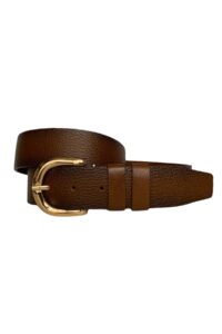 %100 Hakiki Deri, Gold Tokalı Tosado Kadın Kot Kemeri 4 Cm=an-byn-26 - Görsel 2
