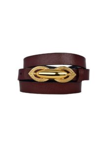 %100 Hakiki Deri, Gold Renk Tokalı İnce 2 cm Bordo Kadın Elbise, Pantolon Kemeri; tümsek - Görsel 8